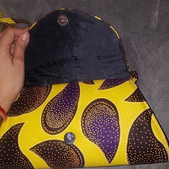 Authentic Ankara print purse (one size) - Picture 3 of 4